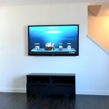 Flat Screen on Wall